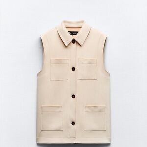 Brand new Zara faux suede vest. Tags attached. Size Medium.